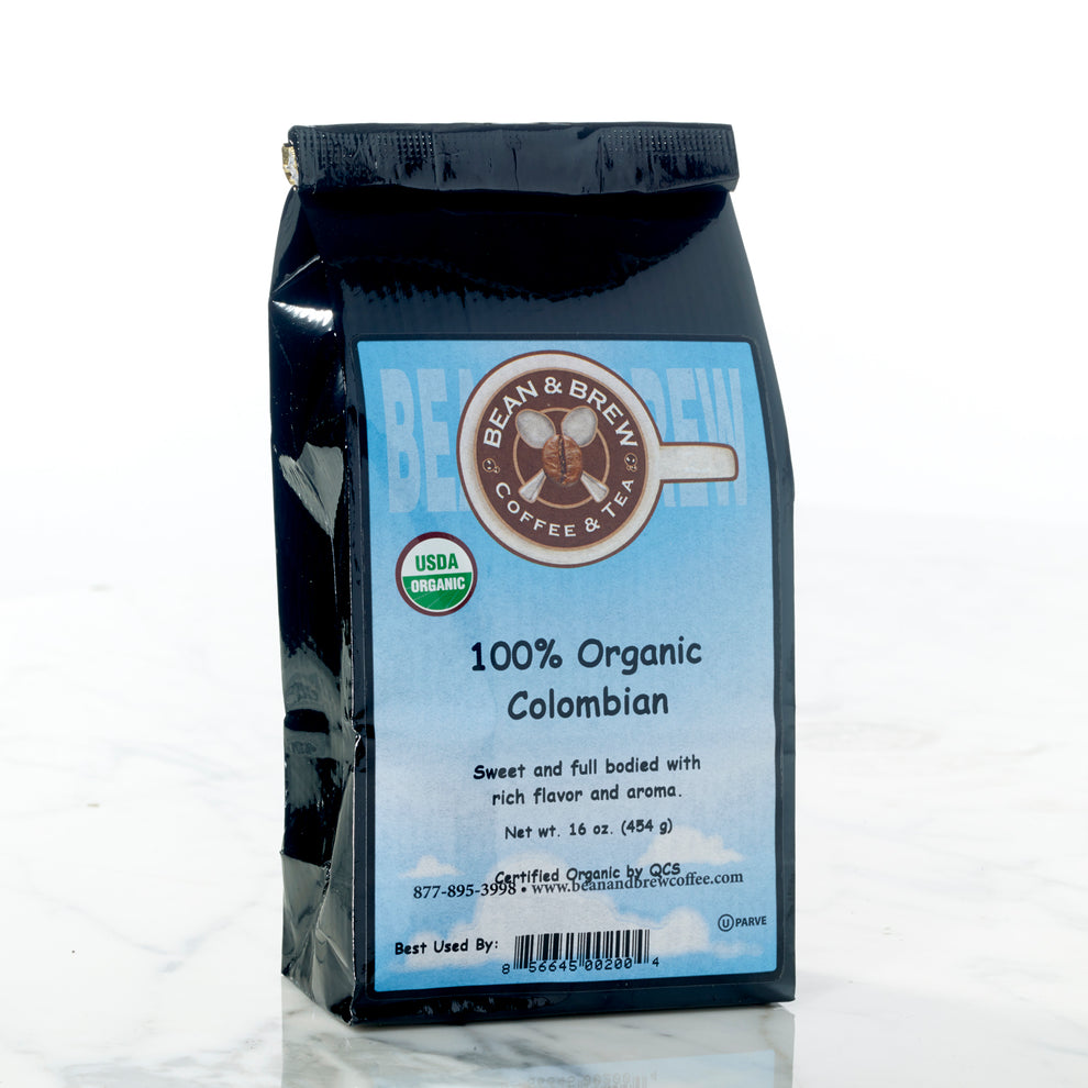 Organic Coffee Bean and Brew Coffee & Tea