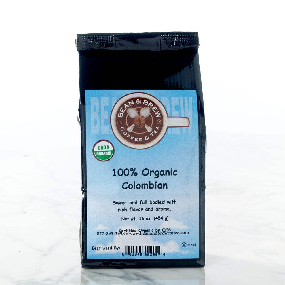 Organic Coffee Bean and Brew Coffee & Tea